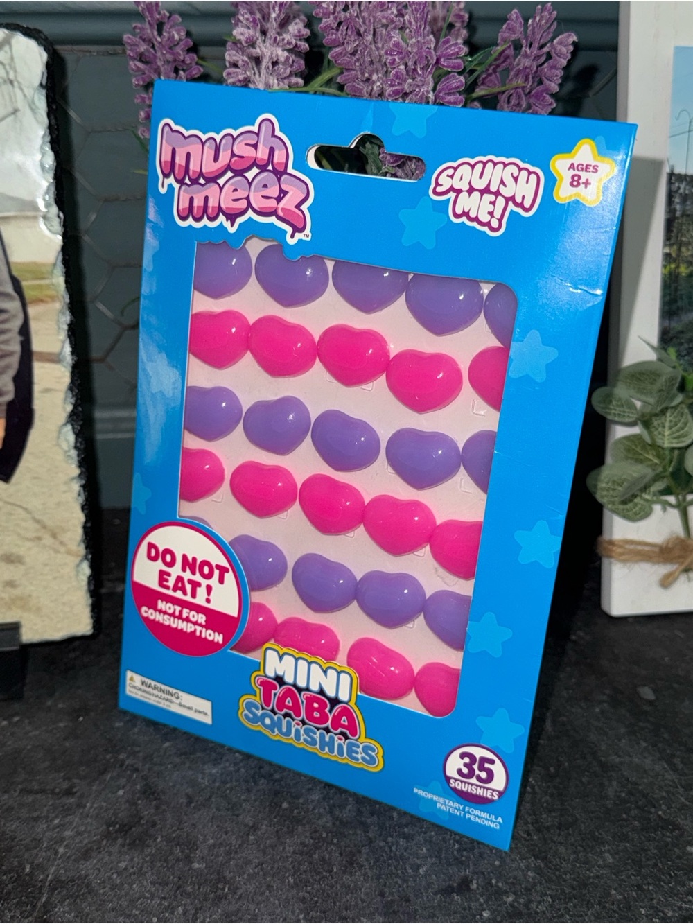 Mini Taba Squishies - Pink & Purple